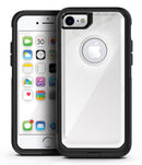 White and Neutral Marble Slab - iPhone 7 or 7 Plus Commuter Case Skin Kit