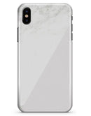 White and Nuetral Marble Slab - iPhone X Clipit Case