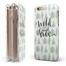 Wild and Free iPhone 6/6s or 6/6s Plus 2-Piece Hybrid INK-Fuzed Case