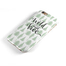 Wild and Free iPhone 6/6s or 6/6s Plus 2-Piece Hybrid INK-Fuzed Case