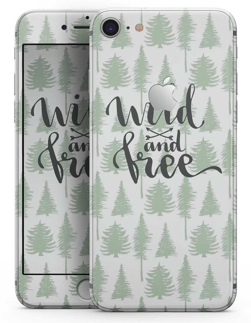 Wild and Free - Skin-kit for the iPhone 8 or 8 Plus