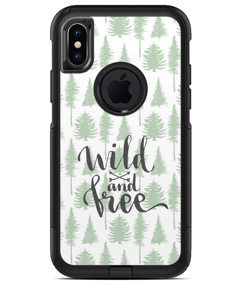 Wild and Free - iPhone X OtterBox Case & Skin Kits