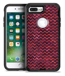 Wine Basic Watercolor Chevron Pattern - iPhone 7 Plus/8 Plus OtterBox Case & Skin Kits