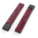 Skin Decal Kit for the Pax JUUL - Wine Basic Watercolor Chevron Pattern