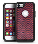 Wine Basic Watercolor Chevron Pattern - iPhone 7 or 8 OtterBox Case & Skin Kits