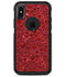 Wine Watercolor Hearts - iPhone X OtterBox Case & Skin Kits