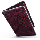 MacBook Pro with Touch Bar Skin Kit - Wine_Watercolor_Tiger_Pattern-MacBook_13_Touch_V6.jpg?