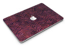 Wine Watercolor Tiger Pattern - MacBook Air Skin Kit