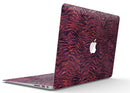 Wine Watercolor Tiger Pattern - MacBook Air Skin Kit