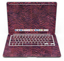 Wine Watercolor Tiger Pattern - MacBook Air Skin Kit