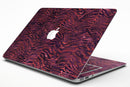 Wine Watercolor Tiger Pattern - MacBook Air Skin Kit