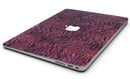 Wine Watercolor Tiger Pattern - MacBook Air Skin Kit