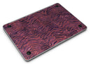 Wine Watercolor Tiger Pattern - MacBook Air Skin Kit