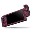 Wine Watercolor Tiger Pattern // Skin Decal Wrap Kit for Nintendo Switch Console & Dock, Joy-Cons, Pro Controller, Lite, 3DS XL, 2DS XL, DSi, or Wii - Vinyl Skin Wrap for Nintendo Switch 2, OLED, Lite, Pro Controller, Wii & Classic Handhelds