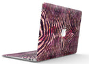 Wine Watercolor Zebra Pattern - MacBook Air Skin Kit