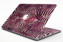 Wine Watercolor Zebra Pattern - MacBook Air Skin Kit
