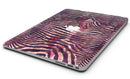 Wine Watercolor Zebra Pattern - MacBook Air Skin Kit