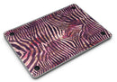 Wine Watercolor Zebra Pattern - MacBook Air Skin Kit
