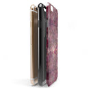 Wine Watercolor Zebra Pattern iPhone 6/6s or 6/6s Plus 2-Piece Hybrid INK-Fuzed Case