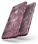 Wine Watercolor Zebra Pattern - Skin-kit for the iPhone 8 or 8 Plus