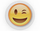 Wink Emoticon Emoji - Skin Kit for PopSockets and other Smartphone Extendable Grips & Stands