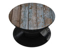 Wood Planks with Peeled Blue Paint - Skin Kit for PopSockets and other Smartphone Extendable Grips & Stands