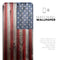 Wooden Grungy American Flag - Skin-Kit for the Samsung Galaxy S-Series S20, S20 Plus, S20 Ultra , S10 & others (All Galaxy Devices Available)