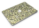 Woodland Green Damask Watercolor Pattern - MacBook Air Skin Kit