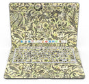 Woodland Green Damask Watercolor Pattern - MacBook Air Skin Kit
