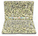 Woodland Green Damask Watercolor Pattern - MacBook Air Skin Kit