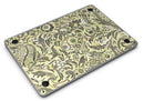 Woodland Green Damask Watercolor Pattern - MacBook Air Skin Kit