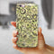 Woodland Green Damask Watercolor Pattern iPhone 6/6s or 6/6s Plus 2-Piece Hybrid INK-Fuzed Case