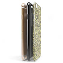 Woodland Green Damask Watercolor Pattern iPhone 6/6s or 6/6s Plus 2-Piece Hybrid INK-Fuzed Case