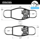 Work Hard Stay Humble - Made in USA Mouth Cover Unisex Anti-Dust Cotton Blend Reusable & Washable Face Mask with Adjustable Sizing for Adult or Child