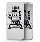 Work Hard Stay Humble - Samsung Galaxy S8 Full-Body Skin Kit