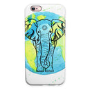 Worldwide Sacred Elephant iPhone 6/6s or 6/6s Plus 2-Piece Hybrid INK-Fuzed Case