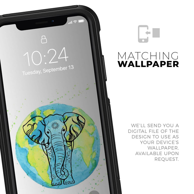 Worldwide Sacred Elephant - Skin Kit for the iPhone OtterBox Cases