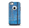Worn Blue Paint on Wooden Planks Skin for the iPhone 5c OtterBox Commuter Case