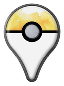 Yellow 53 Absorbed Watercolor Texture Pokémon GO Plus Vinyl Protective Decal Skin Kit
