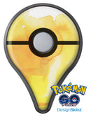 Yellow 53 Absorbed Watercolor Texture Pokémon GO Plus Vinyl Protective Decal Skin Kit