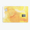 Yellow 53 Absorbed Watercolor Texture - Premium Protective Decal Skin-Kit for the Apple Credit Card
