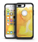 Yellow 53 Absorbed Watercolor Texture - iPhone 7 or 7 Plus Commuter Case Skin Kit