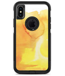 Yellow 53 Absorbed Watercolor Texture - iPhone X OtterBox Case & Skin Kits
