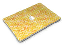 Yellow Basic Watercolor Chevron Pattern - MacBook Air Skin Kit