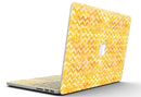 Yellow Basic Watercolor Chevron Pattern - MacBook Pro with Retina Display Full-Coverage Skin Kit