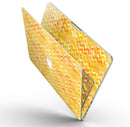 Yellow Basic Watercolor Chevron Pattern - MacBook Pro with Retina Display Full-Coverage Skin Kit