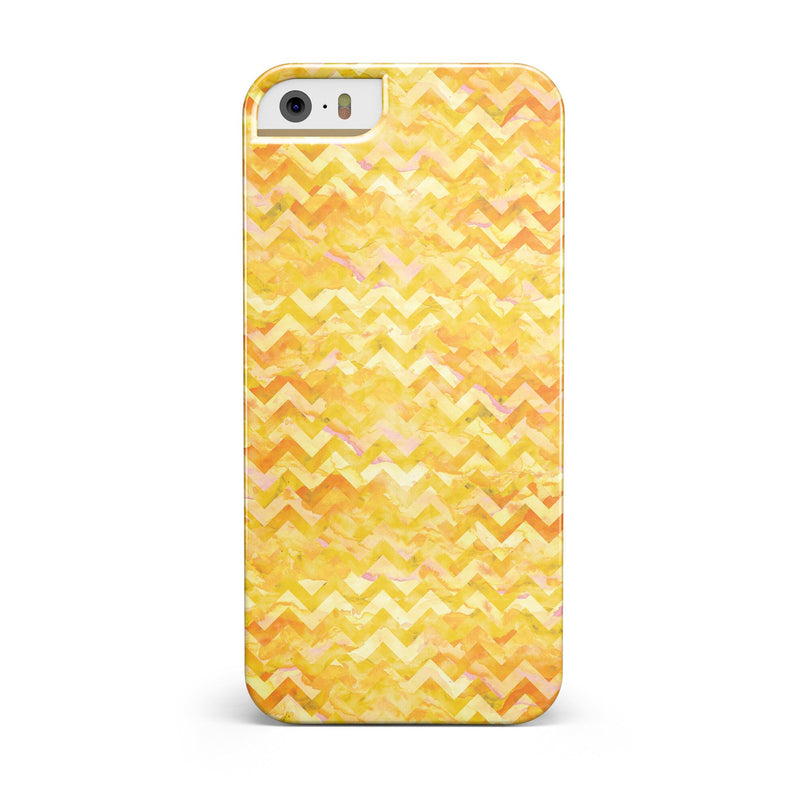 Yellow_Basic_Watercolor_Chevron_Pattern_-_iPhone_5s_-_Gold_-_One_Piece_Glossy_-_V3.jpg