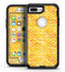 Yellow Basic Watercolor Chevron Pattern - iPhone 7 Plus/8 Plus OtterBox Case & Skin Kits