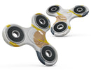 Yellow Cartoon Trees Full-Body Fidget Spinner Skin-Kit
