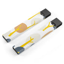 Skin Decal Kit for the Pax JUUL - Yellow Cartoon Trees